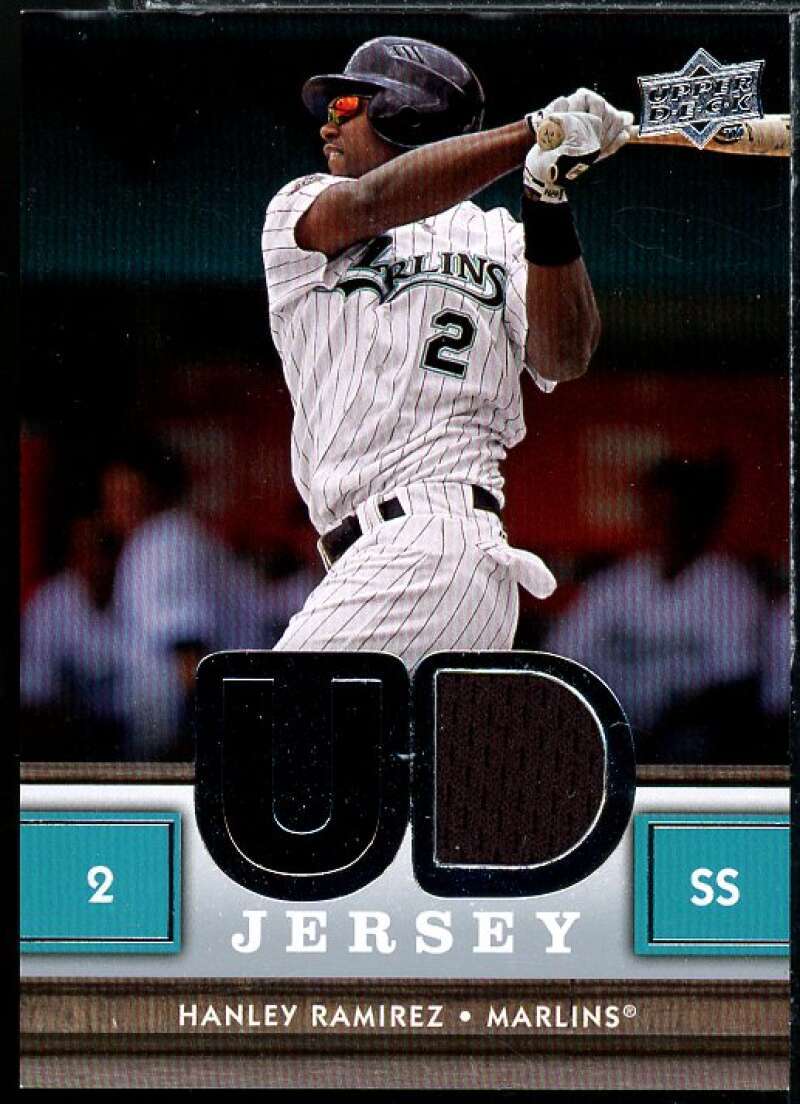 Hanley Ramirez Card 2008 Upper Deck UD Game Materials #HR Image 1