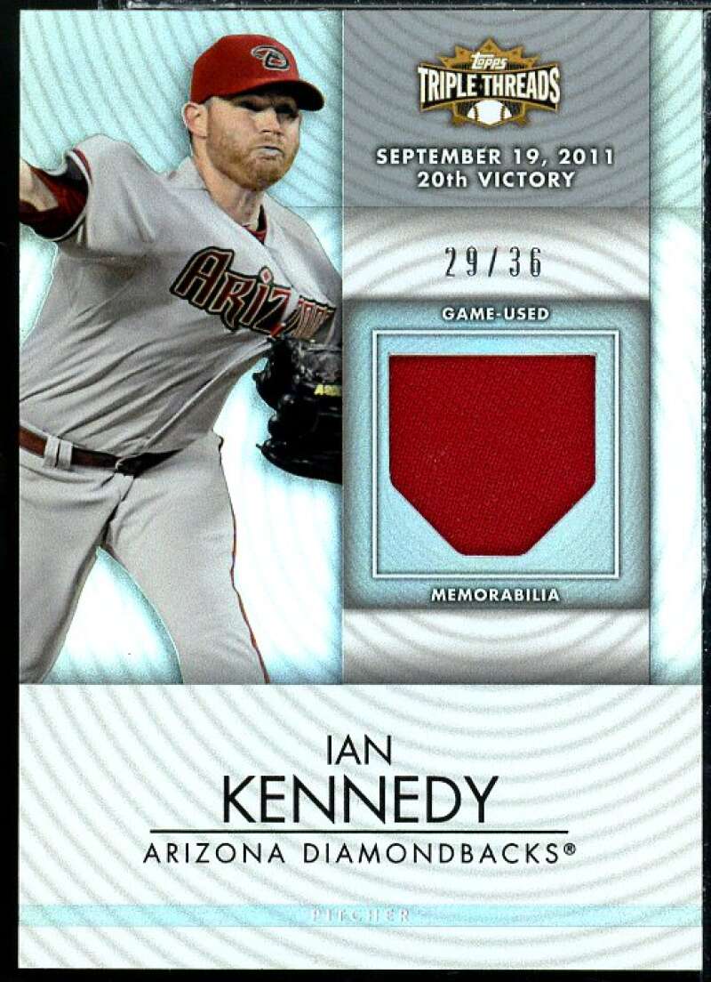 Ian Kennedy Card 2012 Topps Triple Threads Unity Relics #UR193 Image 1