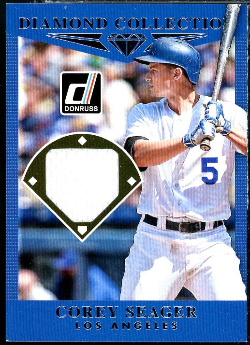 Corey Seager Card 2017 Donruss Diamond Collection Memorabilia #DCCS Image 1