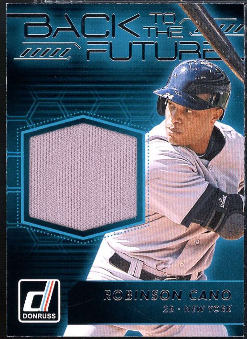 Robinson Cano Card 2017 Donruss Back to the Future Materials #BFMRC Image 1