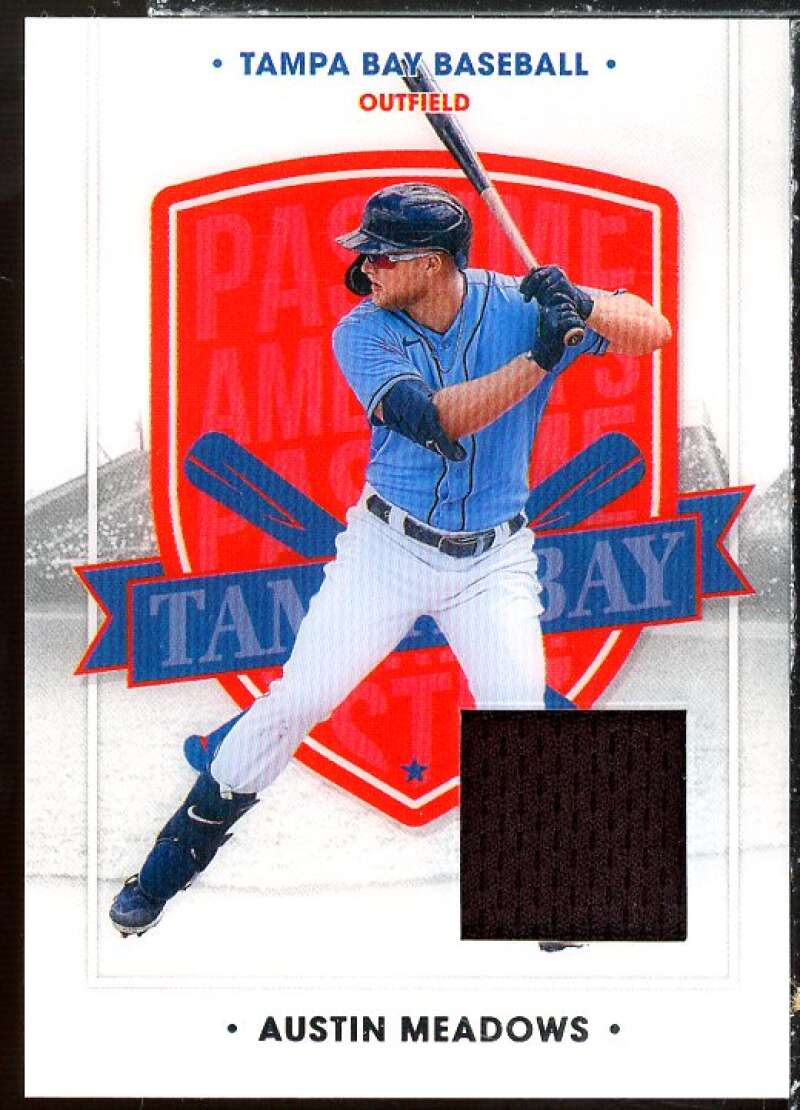 Austin Meadows Card 2021 Panini America's Pastime Swatches #68  Image 1