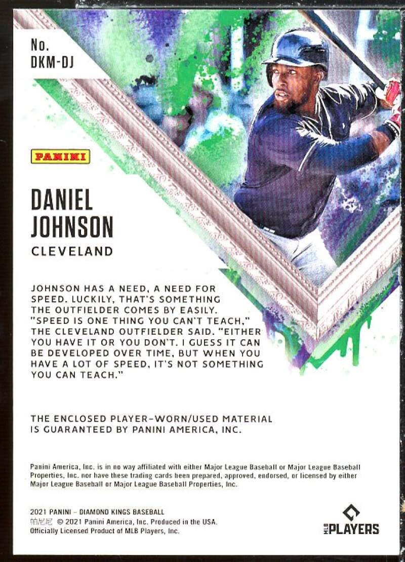 Daniel Johnson Card 2021 Diamond Kings DK Materials Holo Gold #68 Image 2