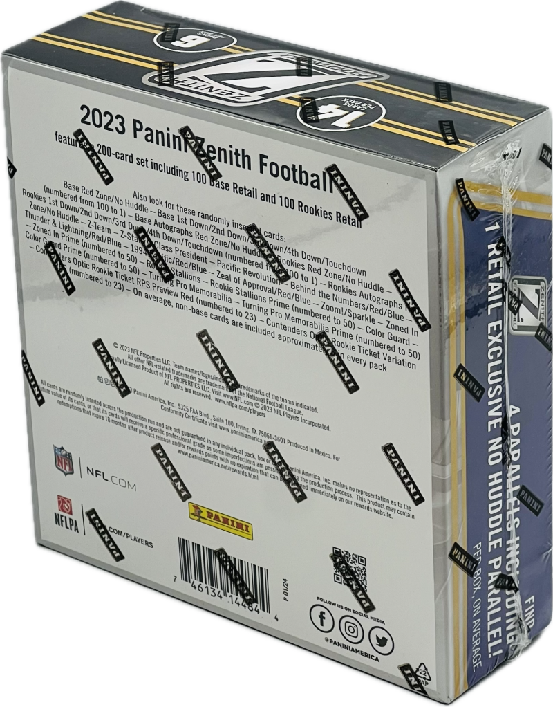 2023 Panini Zenith Football Mega Box  Image 2