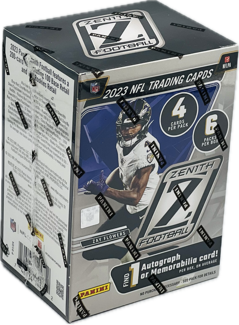 2023 Panini Zenith Football 6-Pack Blaster Box Image 1