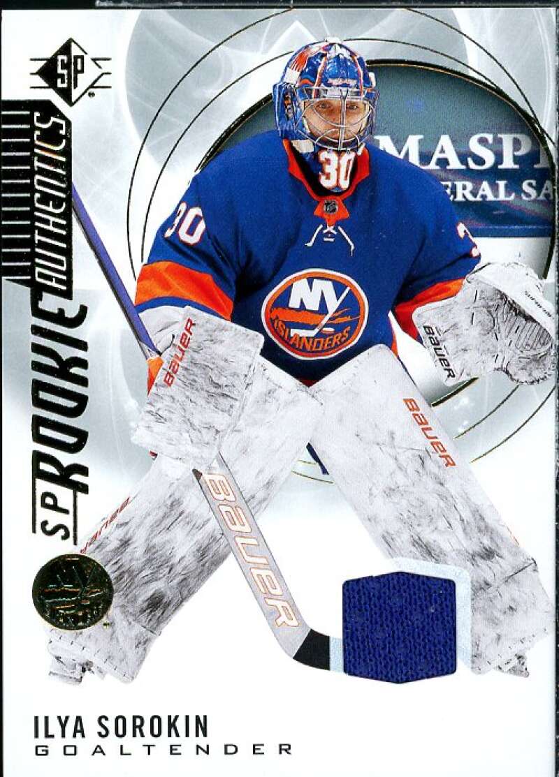 Ilya Sorokin Card 2020-21 SP Jerseys #116  Image 1