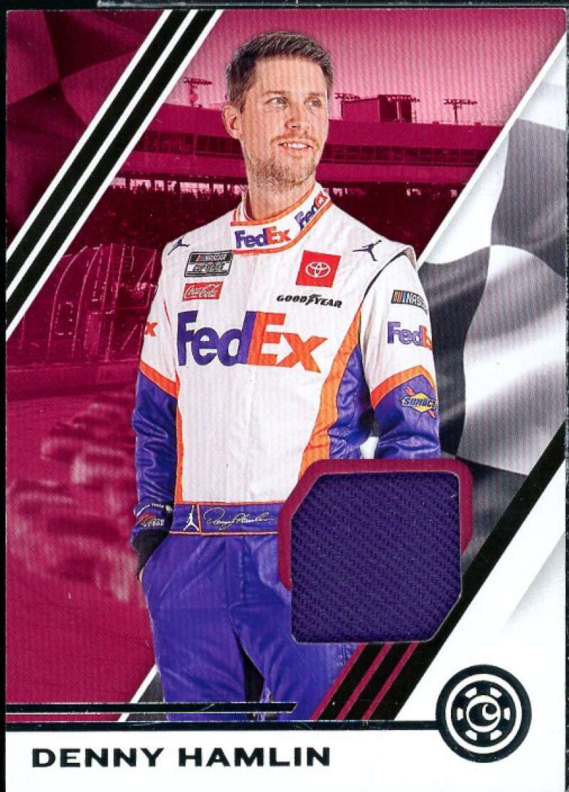 Denny Hamlin Card 2020 Panini Chronicles Swatches #15  Image 1