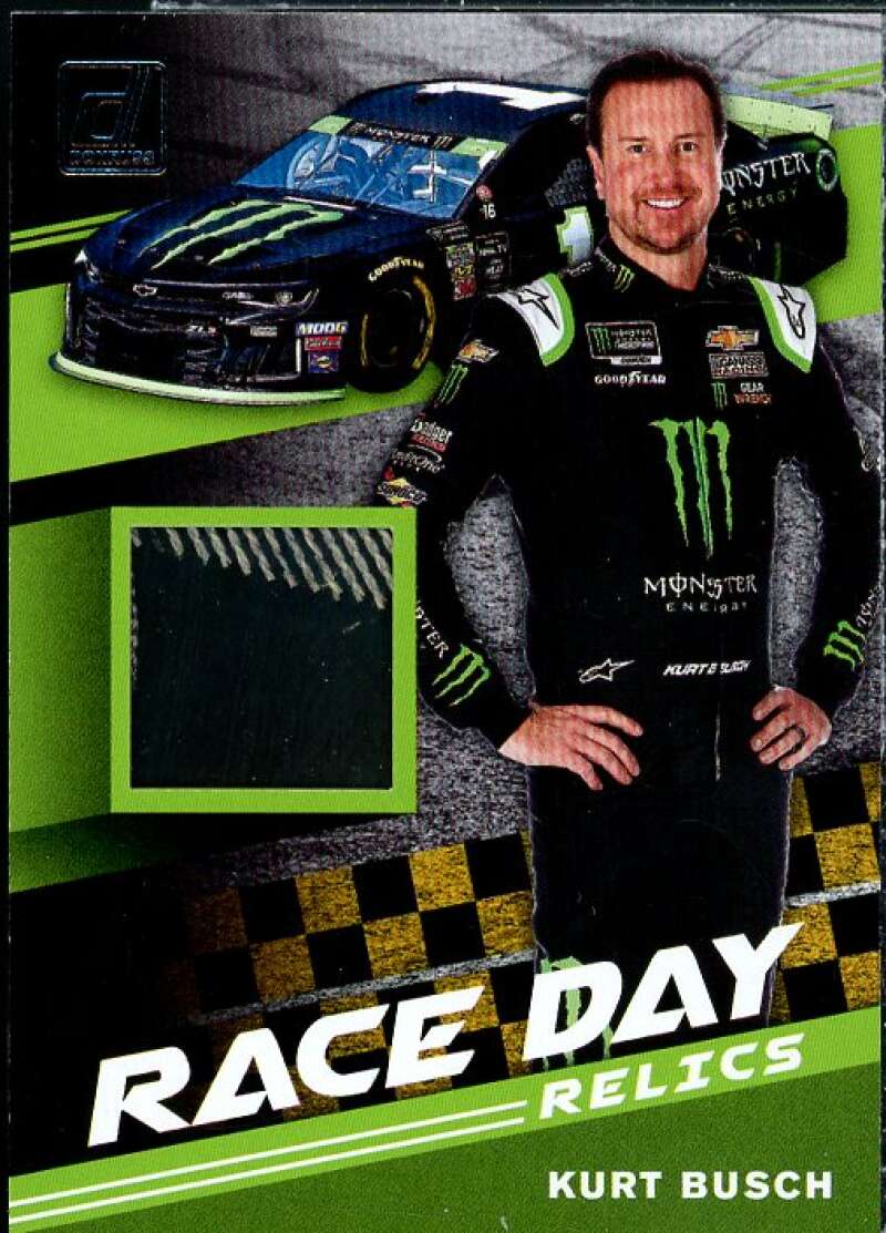 Kurt Busch Card 2020 Donruss Race Day Relics #18  Image 1