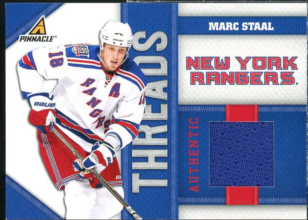 Marc Staal Card 2010-11 Pinnacle Threads #MS  Image 1