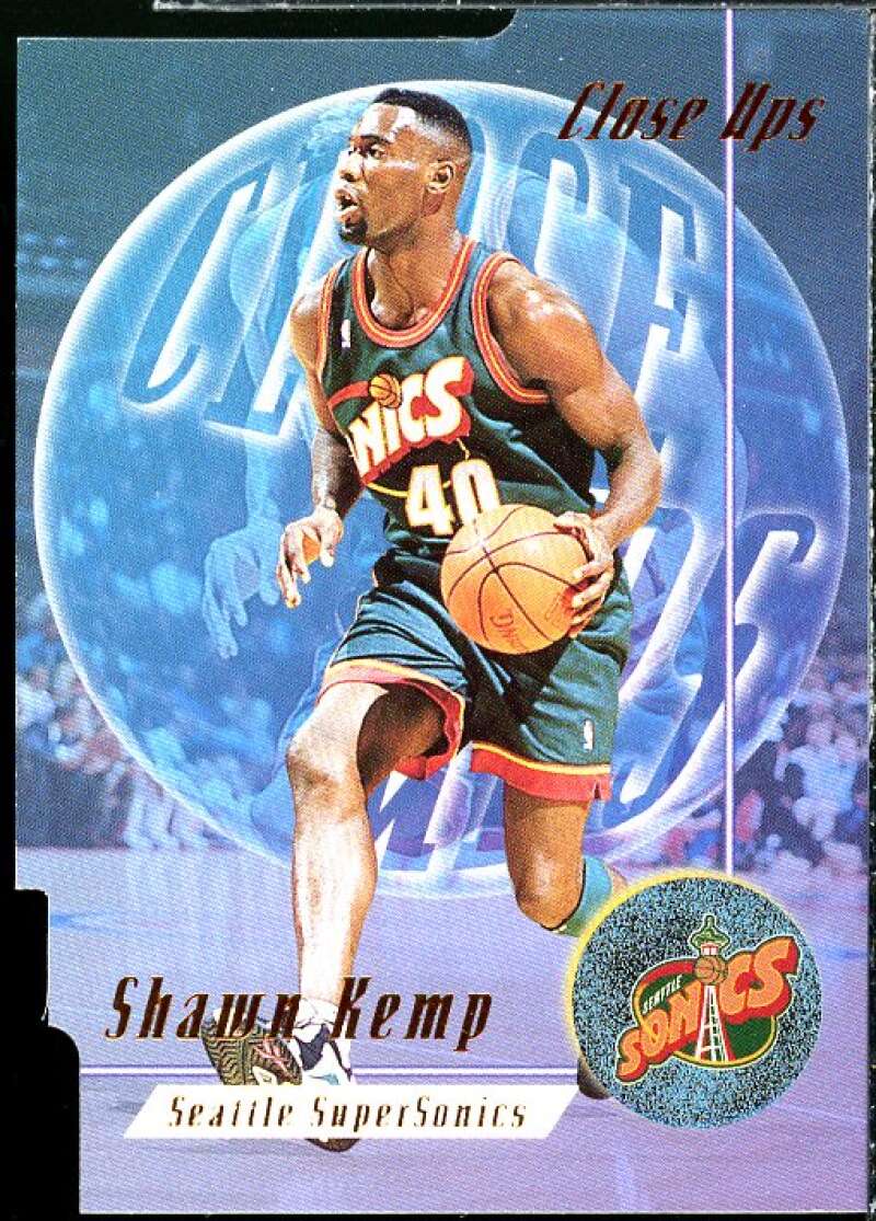 Shawn Kemp Card 1996-97 SkyBox Premium Close-Ups #CU5  Image 1