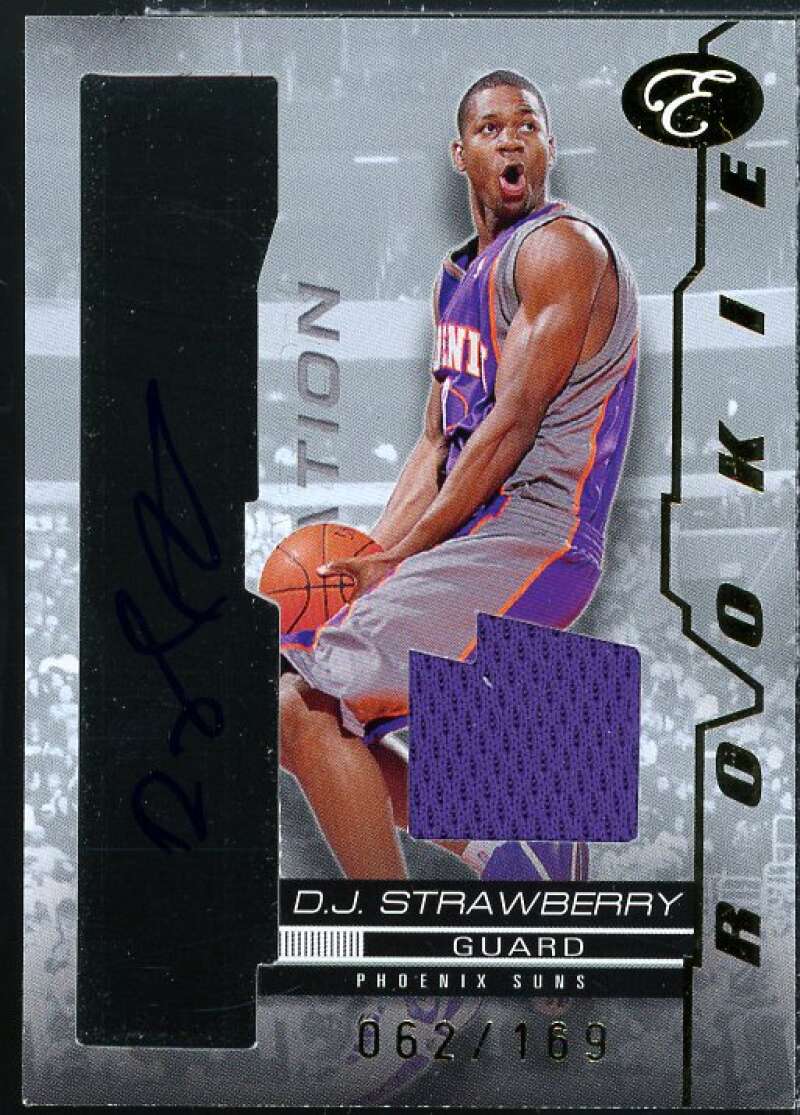 D.J. Strawberry Rookie 2007-08 Bowman Elevation Rookie Writings Relics #RWDJS  Image 1