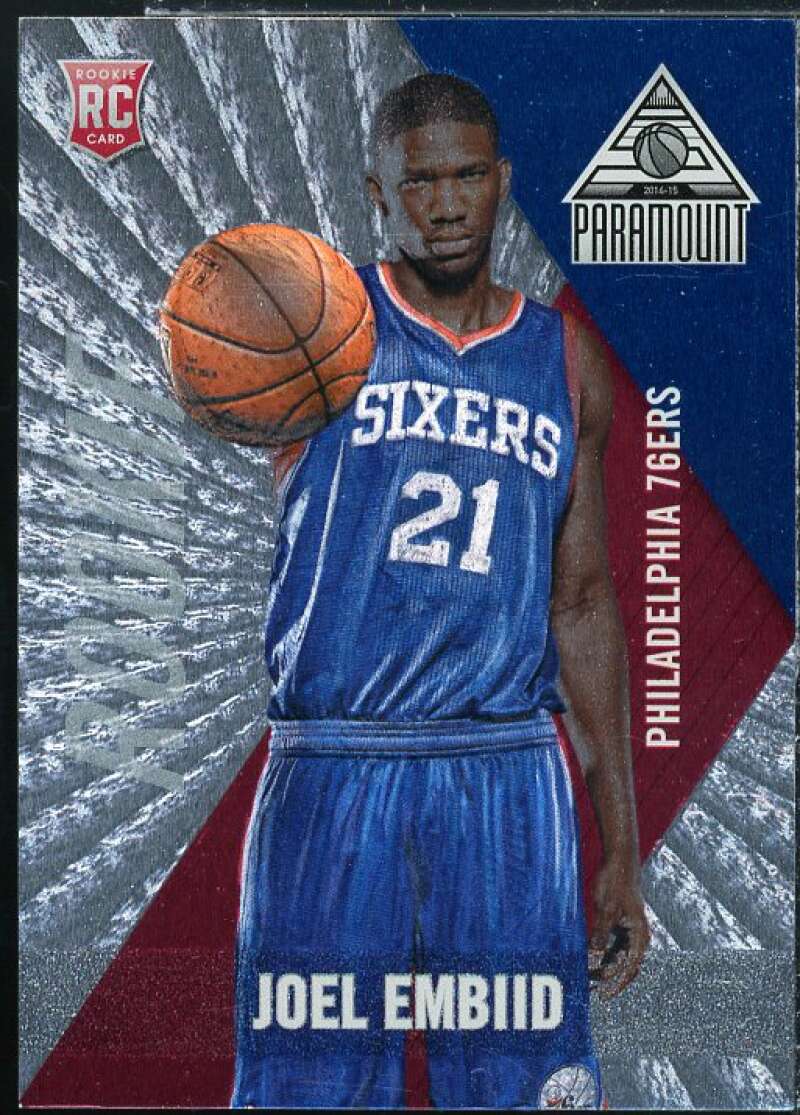 Joel Embiid Rookie Card 2014-15 Paramount #28  Image 1