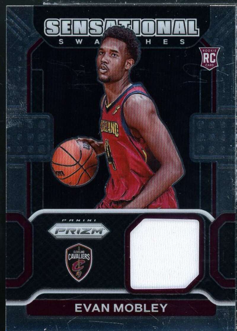 Evan Mobley Rookie Card 2021-22 Panini Prizm Sensational Swatches #63  Image 1