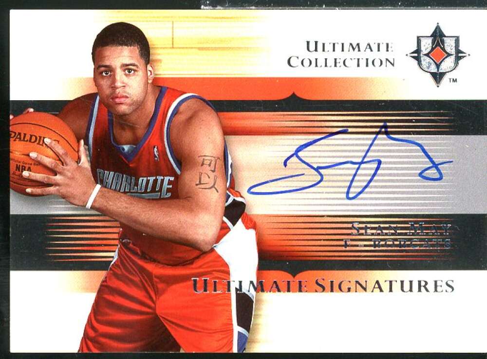 Sean May Card 2005-06 Ultimate Collection Signatures #USSM  Image 1