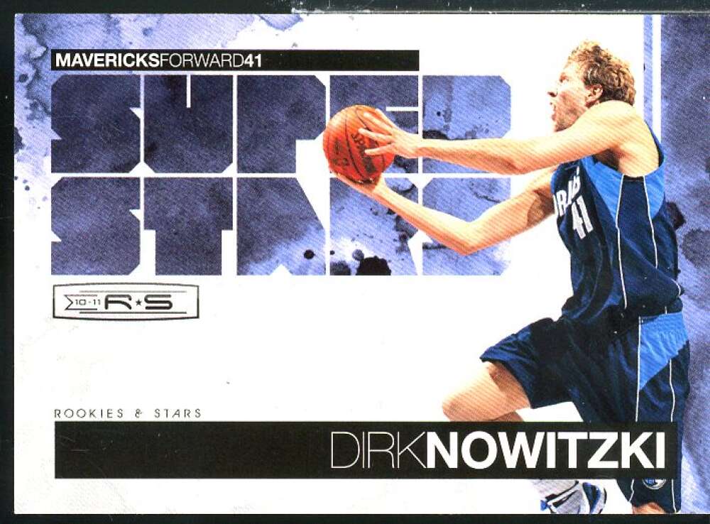 Dirk Nowitzki Card 2010-11 Rookies Stars Superstars Materials #7  Image 1