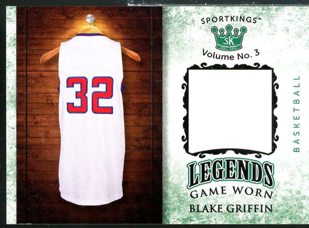 Blake Griffin Card 2022 Sportkings Volume 3 Legends Single Memorabilia #LSM-34  Image 1