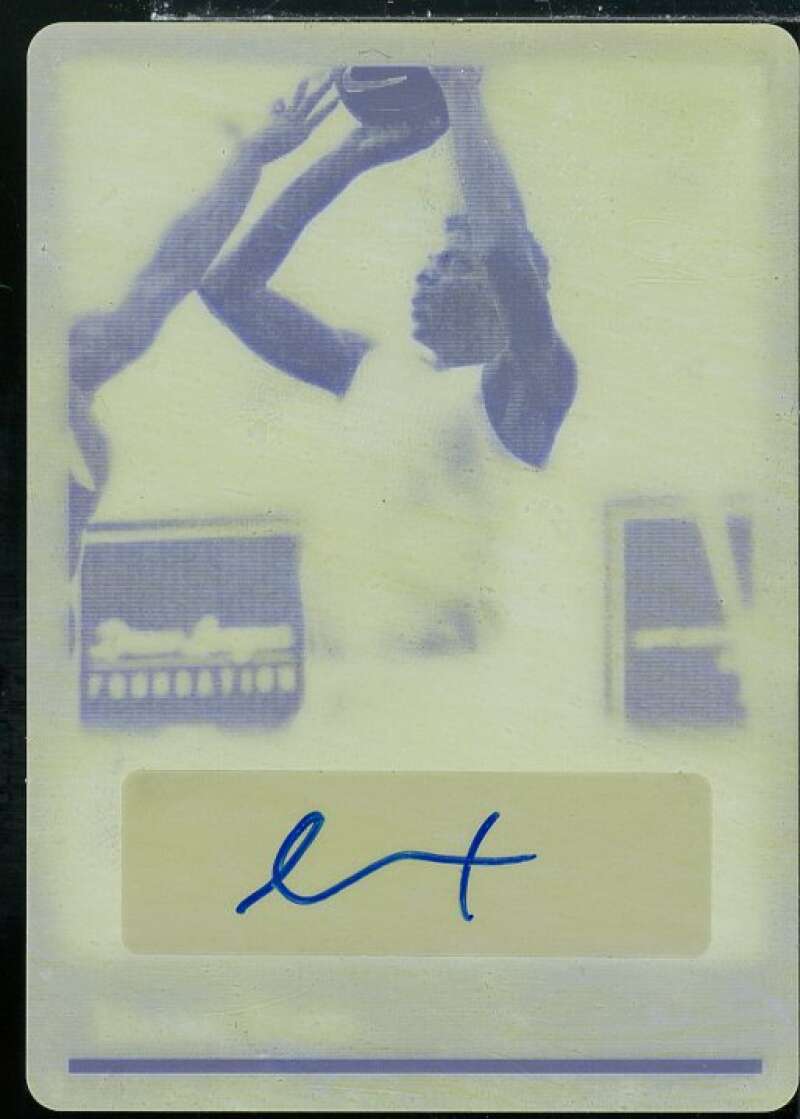 Isaiah Todd Rookie Card 2021-22 Leaf Memories '92 Silver Pattern #BGIT1  Image 1