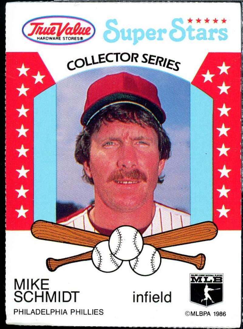 Mike Schmidt Card 1986 True Value #28  Image 1