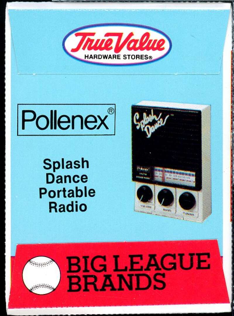 Mike Schmidt Card 1986 True Value #28  Image 2