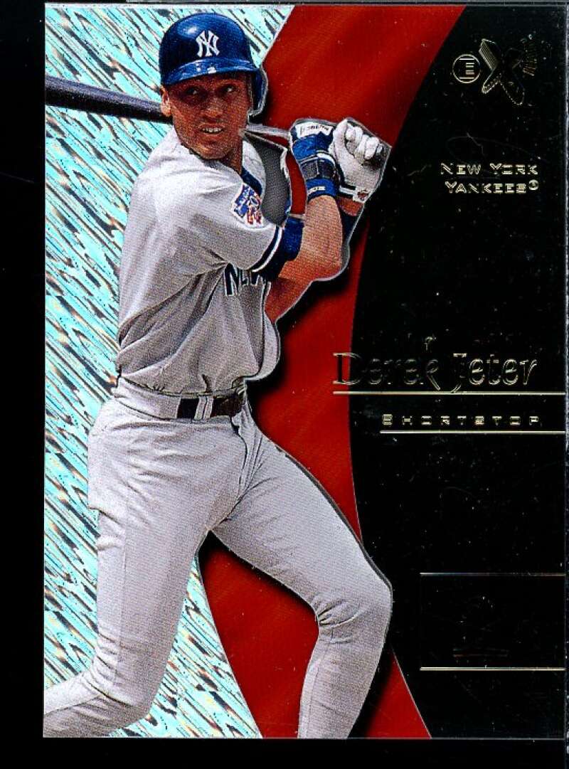 Derek Jeter Card 1998 E-X2001 #7  Image 1