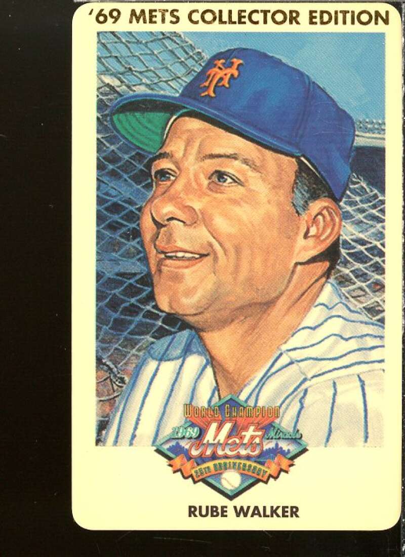 Rube Walker 1994 GTS '69 New York Mets Collector Edition Phones 5 Minutes #NNO  Image 1