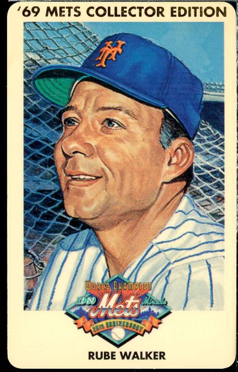 Rube Walker 1994 GTS '69 New York Mets Collector Edition Phones 5 Minutes #NNO  Image 1