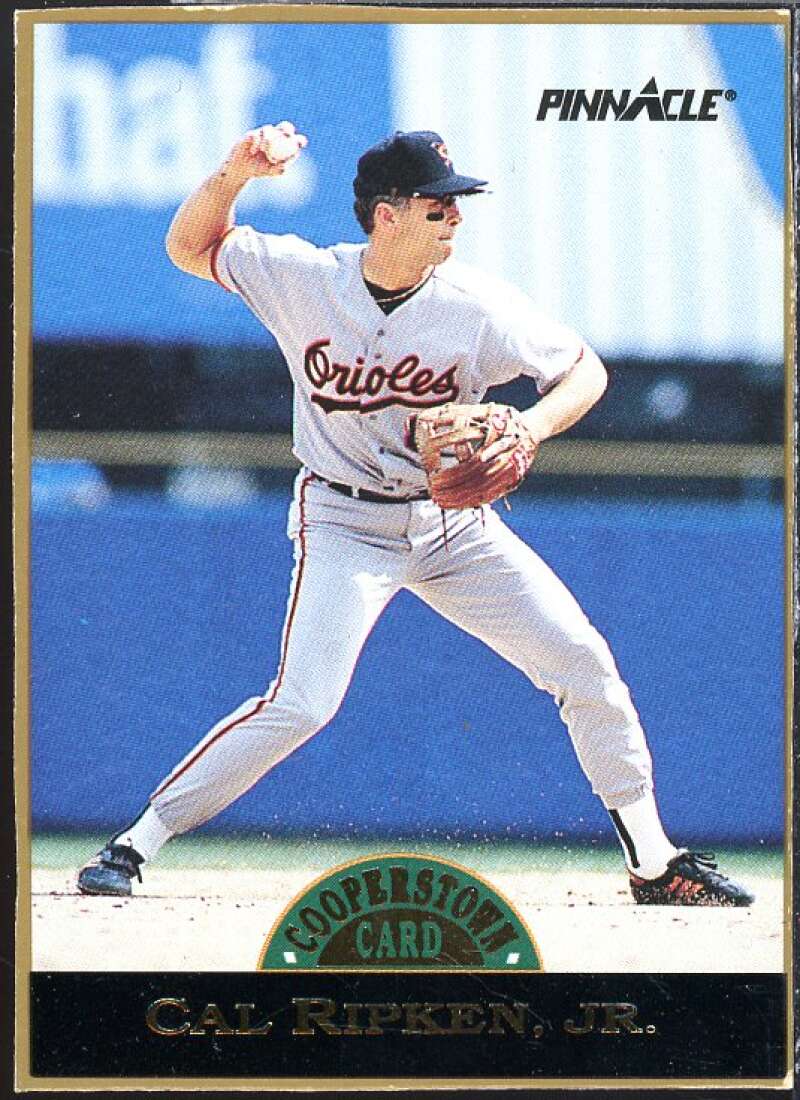 Cal Ripken Card 1993 Pinnacle Cooperstown Box Bottom #17  Image 1