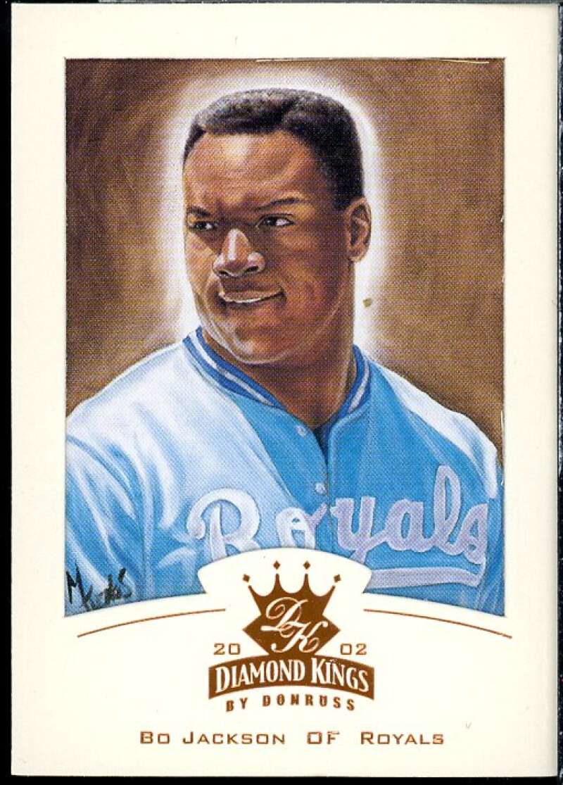 Bo Jackson Card 2002 Diamond Kings Bronze Foil #149  Image 1