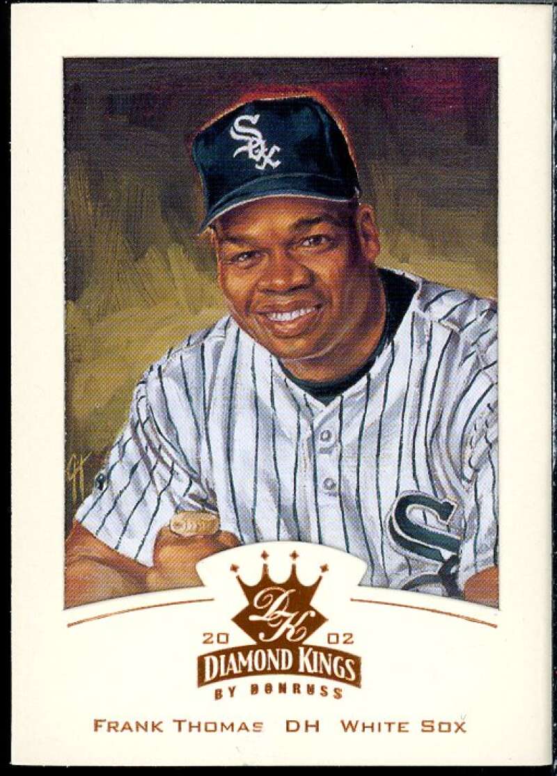 Frank Thomas Card 2002 Diamond Kings Bronze Foil #66  Image 1