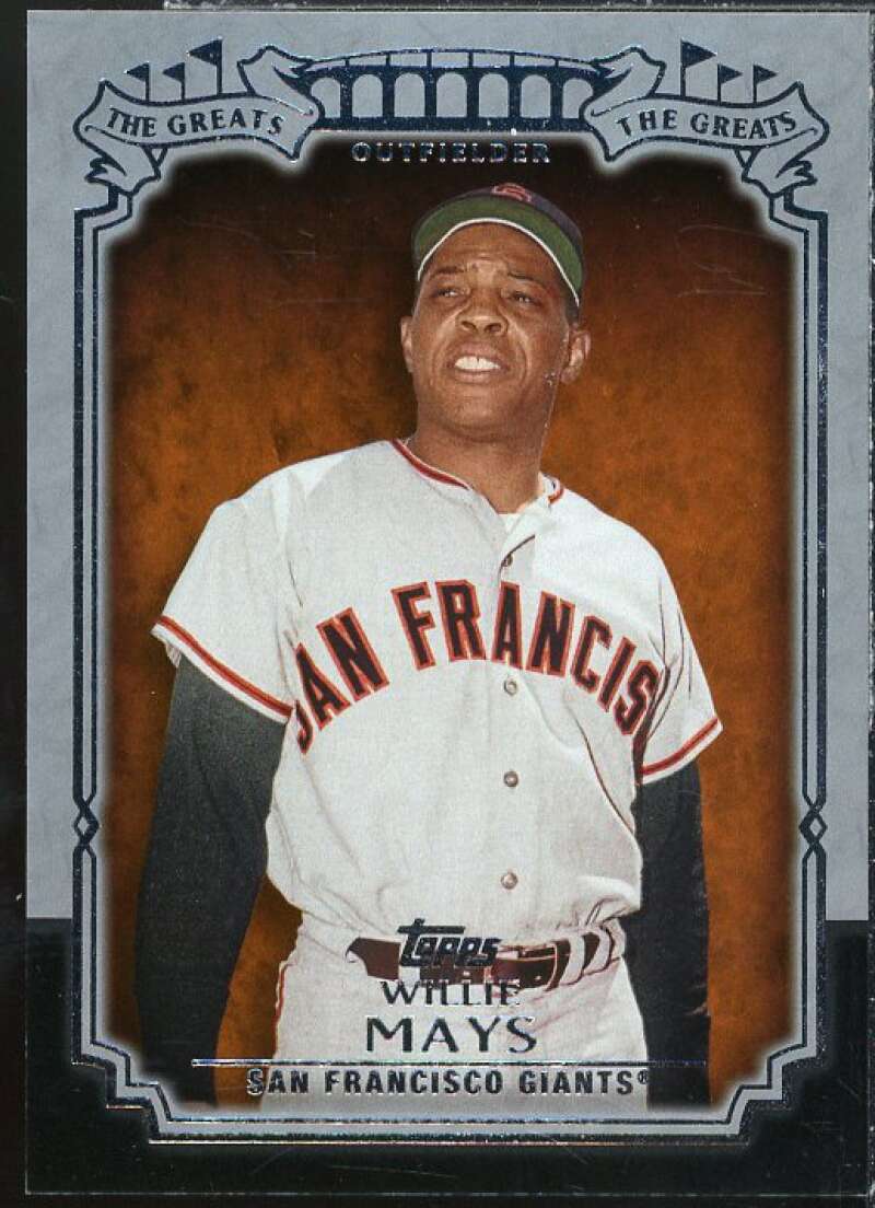 Willie Mays Card 2013 Topps The Greats #TG2  Image 1