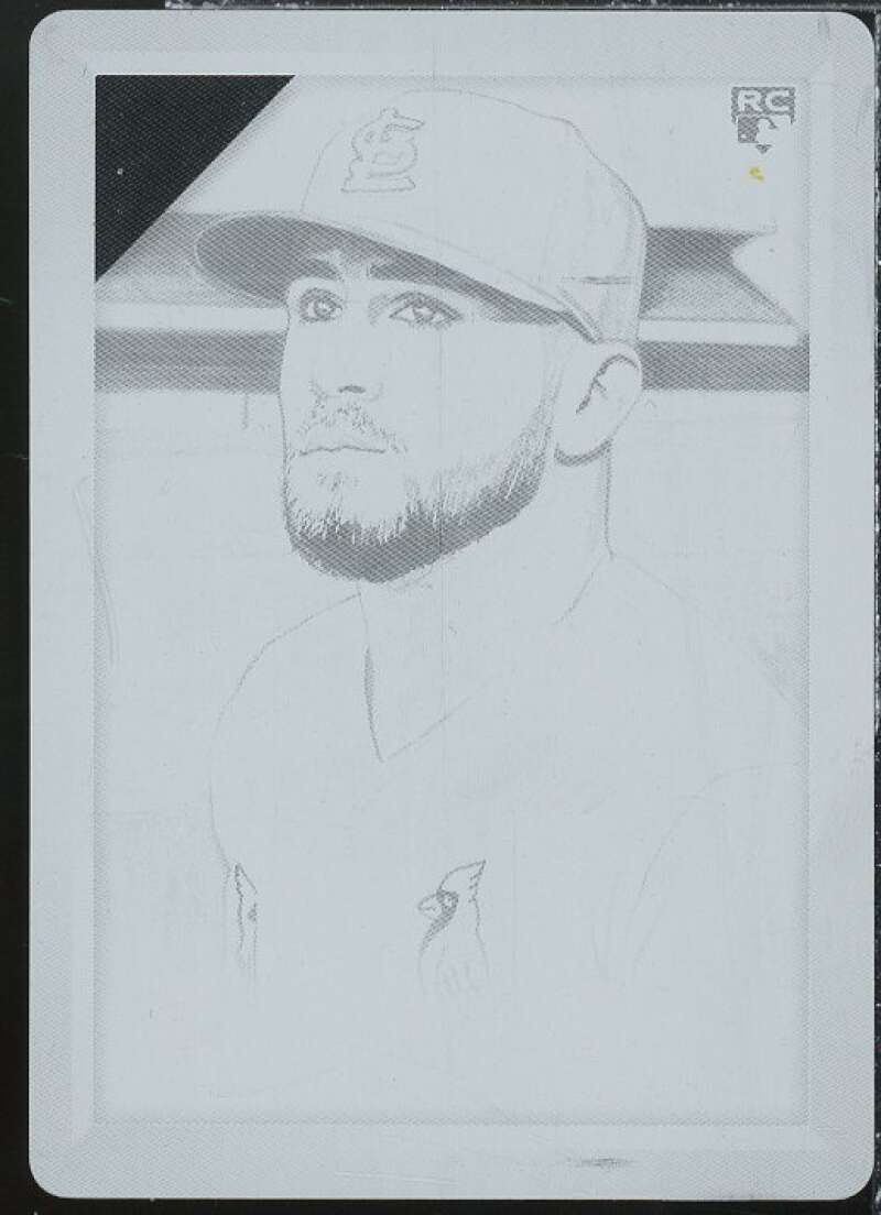 Daniel Ponce de Leon Card 2019 Topps Gallery Printing Plates Black (1 of 1) #34  Image 1