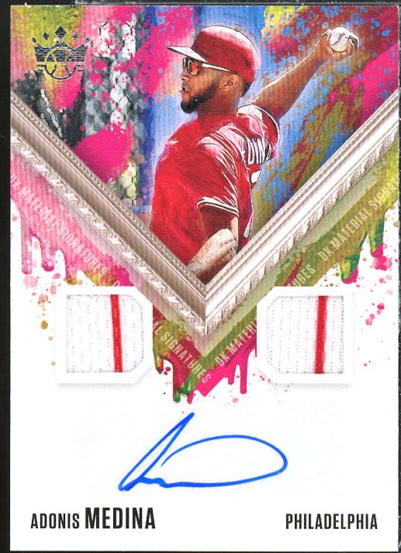 Adonis Medina Rookie Card 2021 Diamond Kings DK Materials #63  Image 1