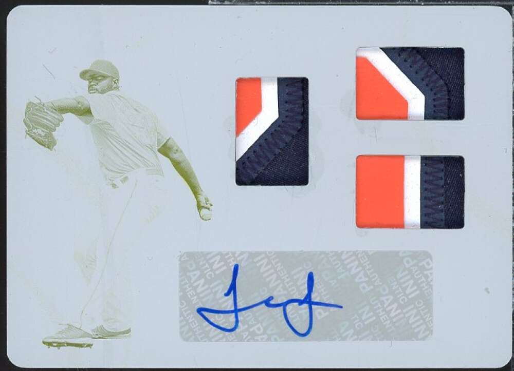 James 2019 Immaculate Winter Collection Triple JSY AU Printing Plates Black #7  Image 1