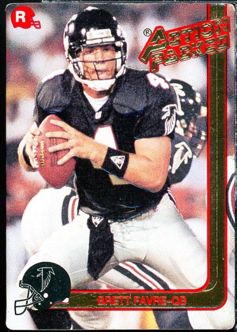 Brett Favre Rookie Card 1991 Action Packed Rookie Update #21  Image 1