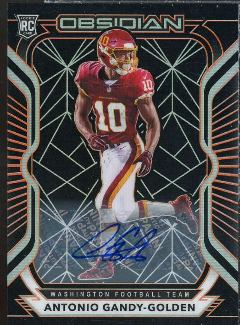 Antonio Gandy-Golden 2020 Obsidian Rookie Autographs Electric Etch Orange #140  Image 1