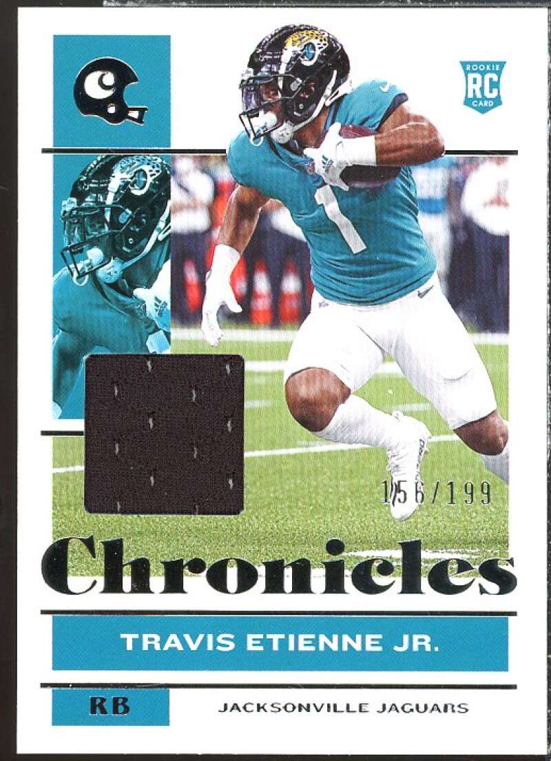 Travis Etienne Jr. Rookie Card 2021 Panini Chronicles Jerseys #50  Image 1