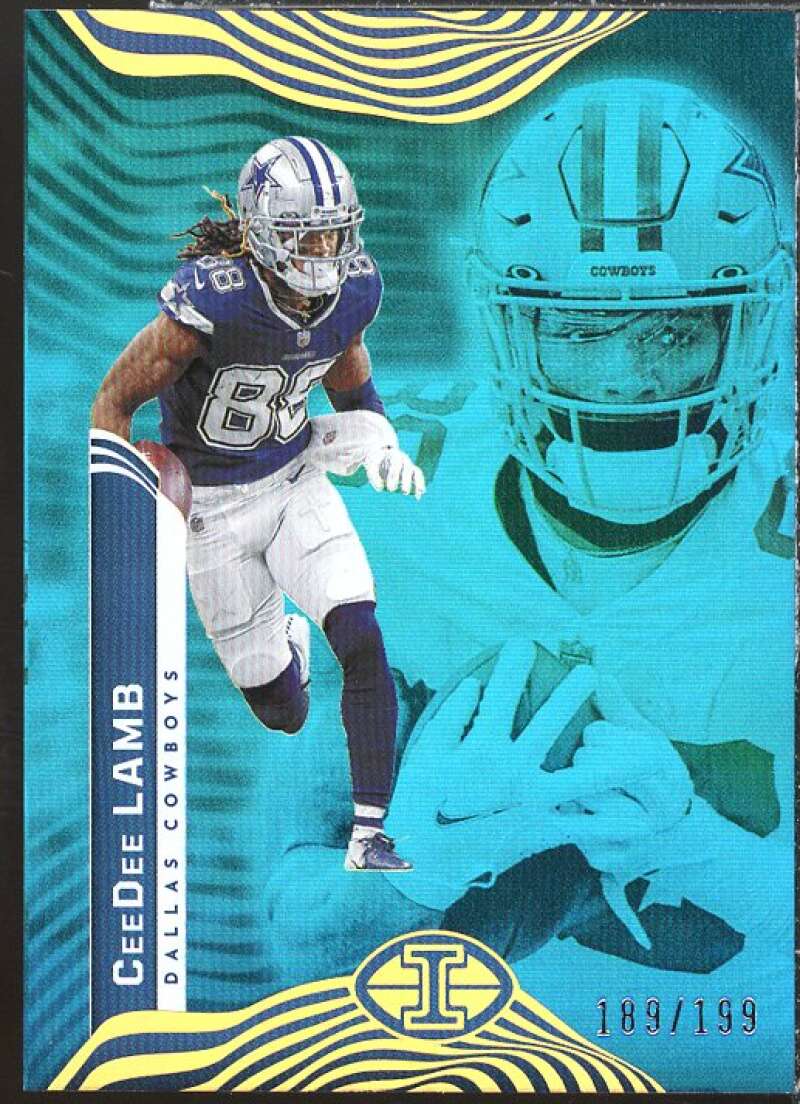CeeDee Lamb Card 2022 Panini Illusions Light Blue #26  Image 1