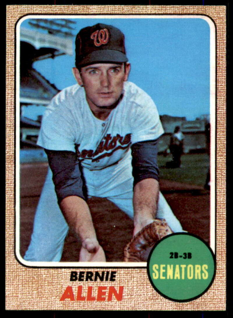 Bernie Allen Card 1968 Topps #548  Image 1