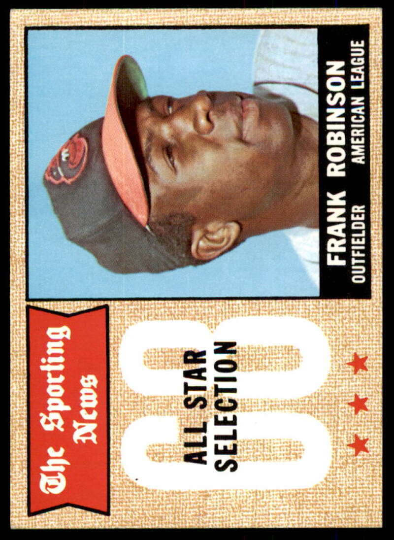 Frank Robinson AS Card 1968 Topps #373  Image 1