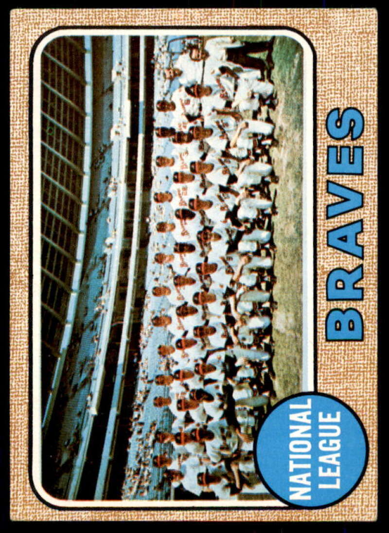 Atlanta Braves TC Card 1968 Topps #221  Image 1