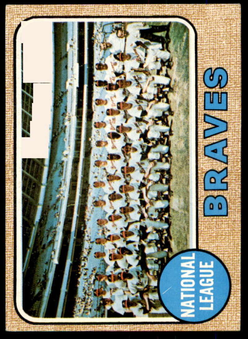 Atlanta Braves TC Card 1968 Topps #221  Image 1