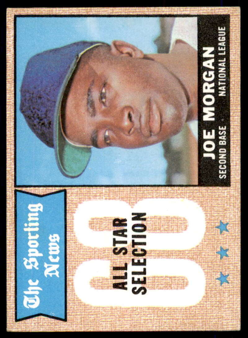 Joe Morgan AS Card 1968 Topps #364  Image 1