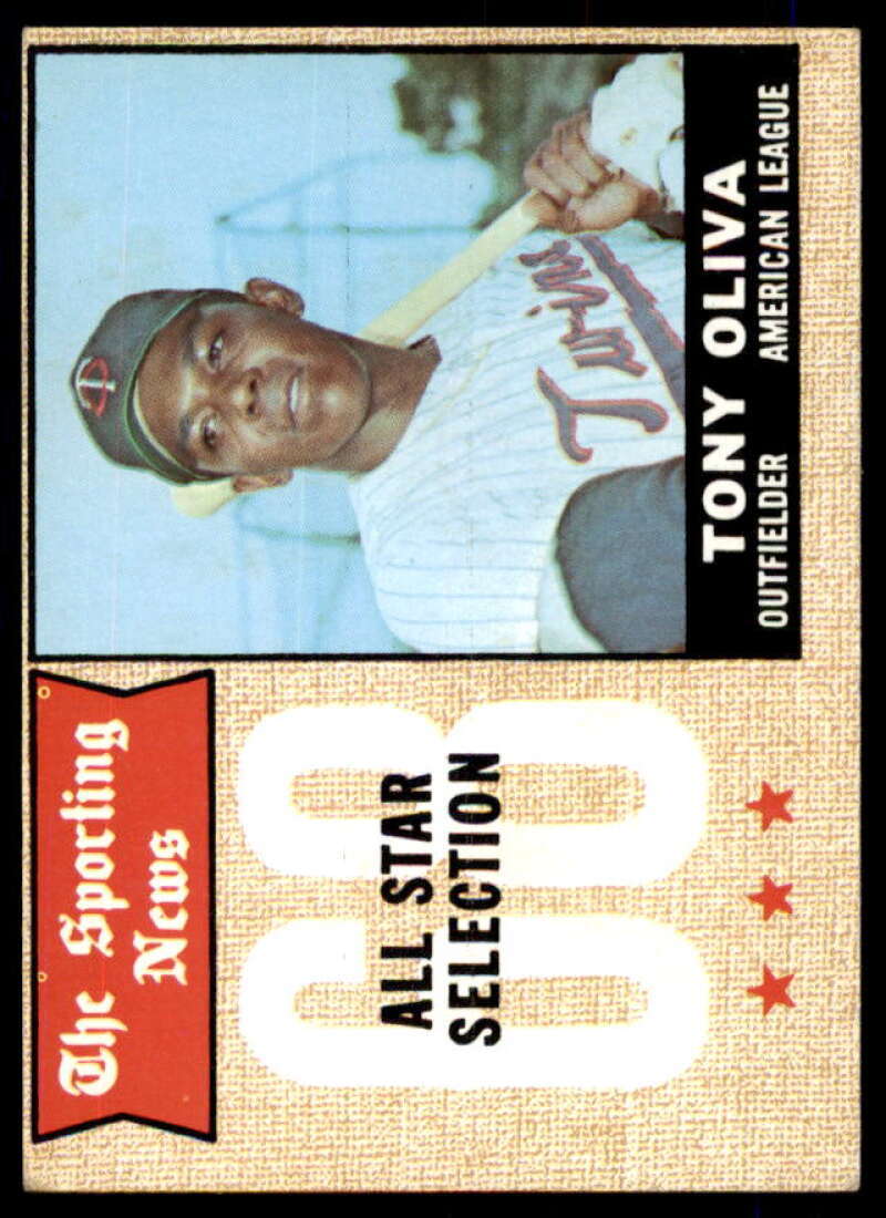 Tony Oliva AS Card 1968 Topps #371  Image 1