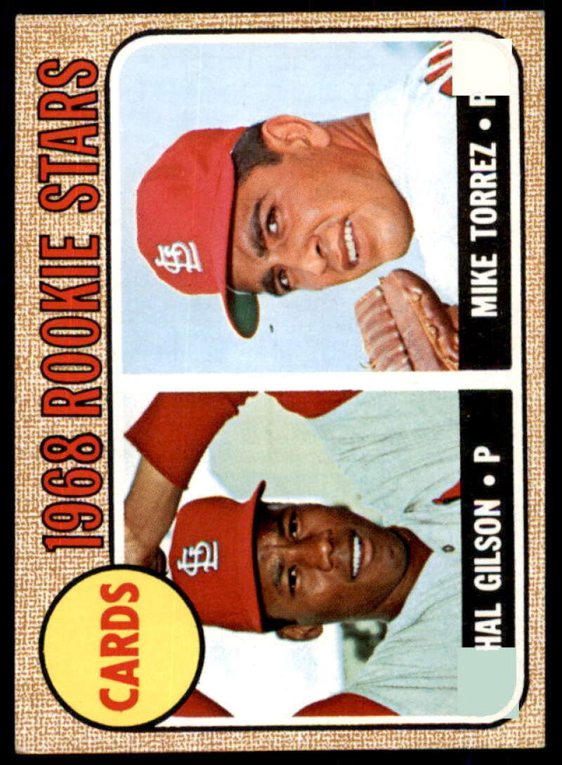 Rookie Stars/Hal Gilson RC/Mike Torrez RC Card 1968 Topps #162  Image 1