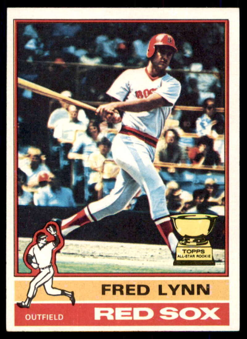 Fred Lynn Card 1976 Topps #50  Image 1