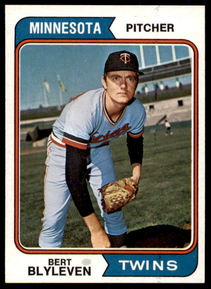 Bert Blyleven Card 1974 Topps #98  Image 1