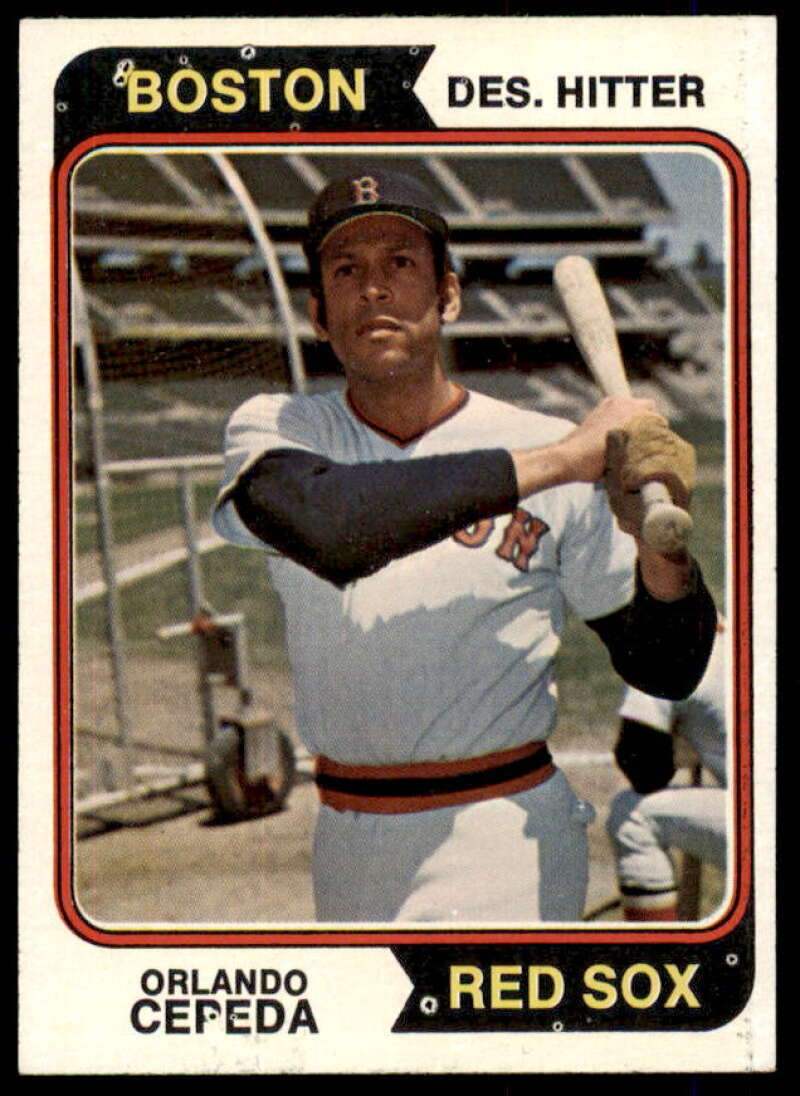 Orlando Cepeda Card 1974 Topps #83  Image 1