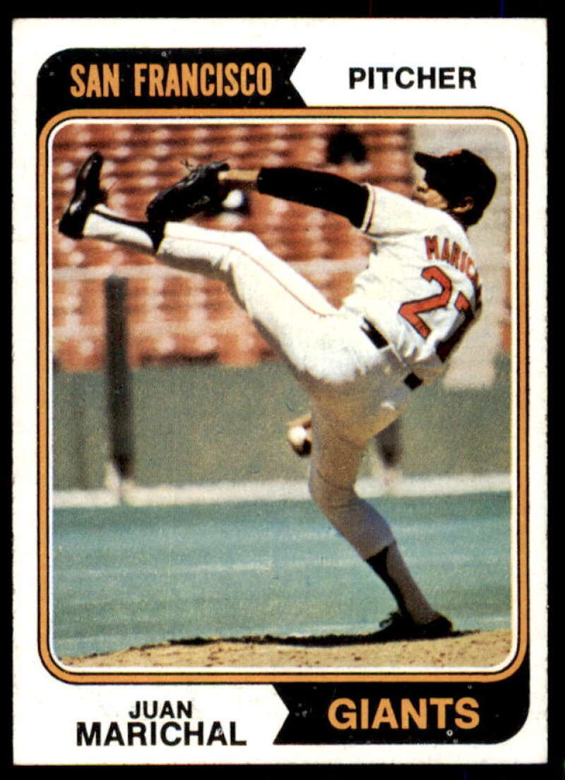 Juan Marichal Card 1974 Topps #330  Image 1