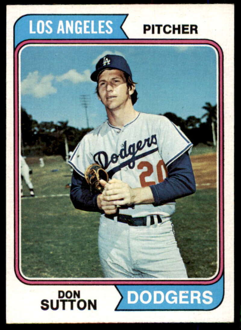 Don Sutton Card 1974 Topps #220  Image 1