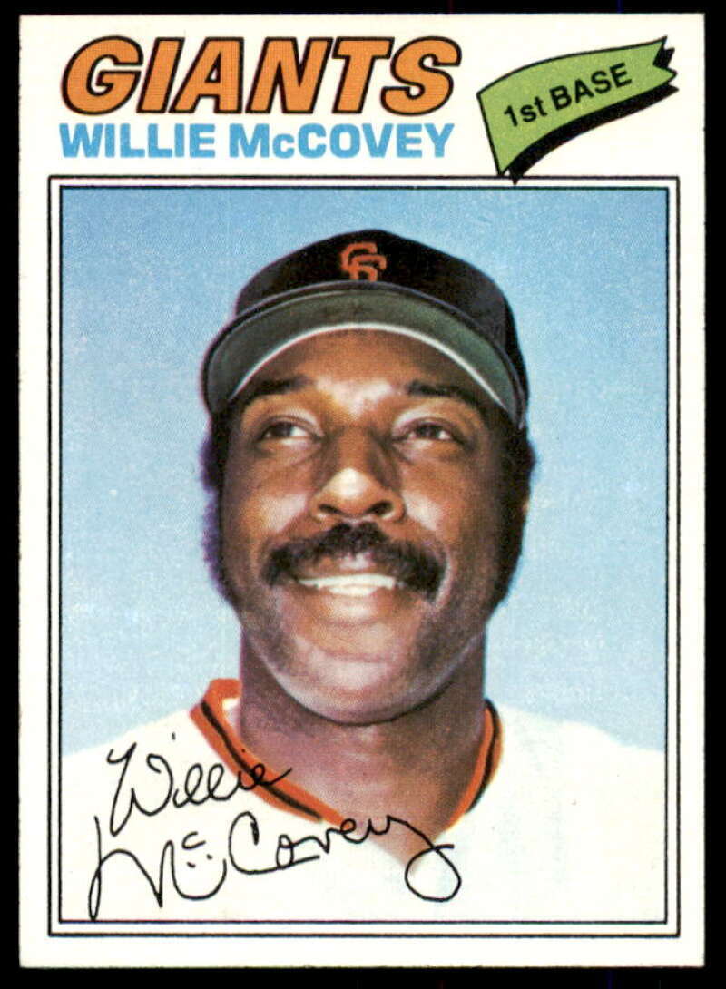 Willie McCovey Card 1977 Topps #547  Image 1