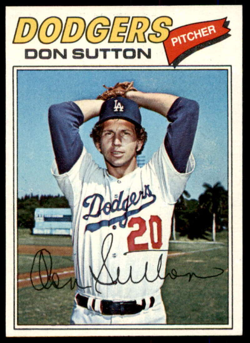 Don Sutton Card 1977 Topps #620  Image 1